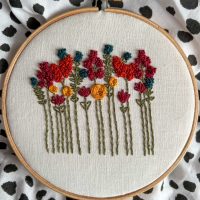 6" Autumn Embroidery